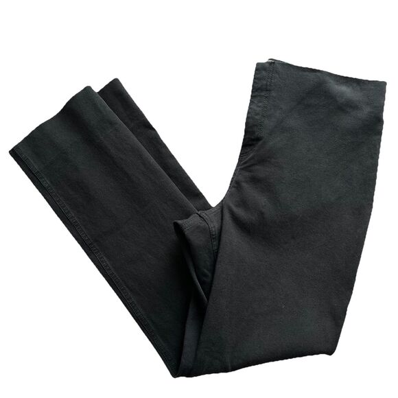 MM. LaFleur The Hockley Jean Stretch Dress Pants Black Straight Leg Trouser 10 - Picture 2 of 12